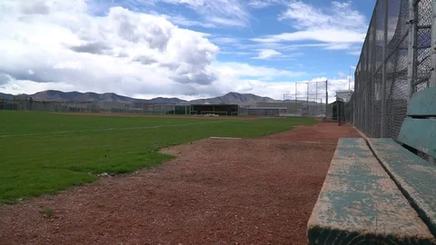 Gorgeous Baseball Field Vídeo Stock 77368443