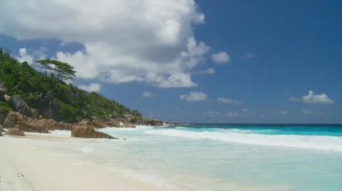 Gorgeous beach  Video stock 133383