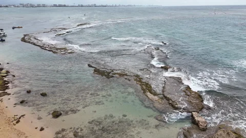 Gorgeous Beach views from drone Stock Footage 273536435