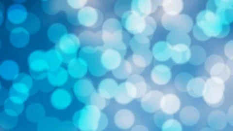 Gorgeous blue bokeh background Stock Illustration