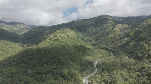 Gorgeous Blue Mountainside Stock-Footage 335426348