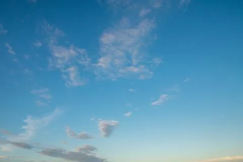 A Gorgeous Clear Sky For Sky Replacement Stock Photos