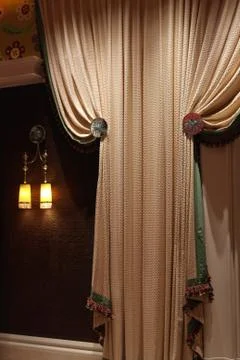 Gorgeous drapes Foto stock
