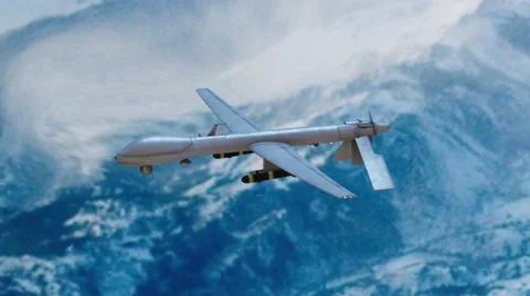 Gorgeous drone is flying over the mountain! Now in 4k! Stock Footage 59860955