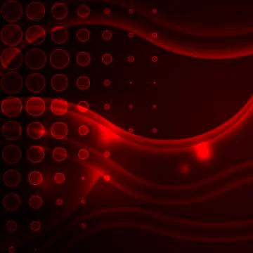 Gorgeous dynamic red background Stock Illustration