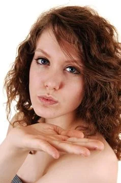 Gorgeous face. Stock Photos