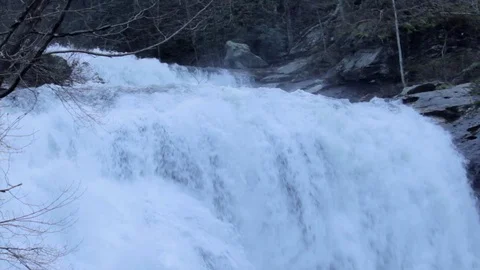 Gorgeous Flowing Waterfall Stock Footage 100948292