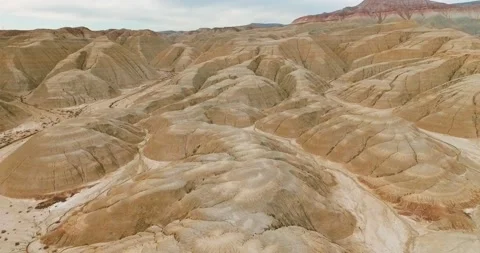 Gorgeous sand dunes 1 Stock Footage 135840046