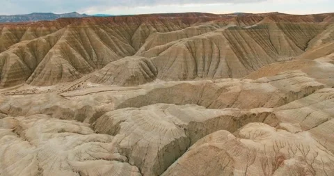 Gorgeous sand dunes 4 Stock Footage