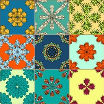 Gorgeous seamless pattern Illustrazione stock