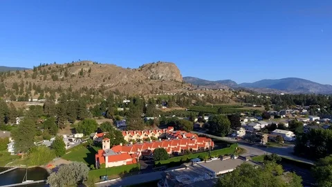 Gorgeous Skaha Lake in Okanagan Valley | British Columbia Canada Stock-Footage 116535853