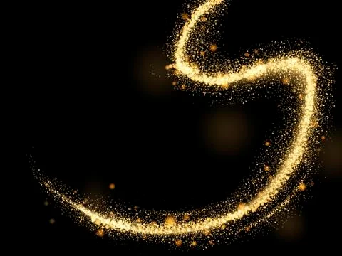 Gorgeous sparkling effects Stock Illustration