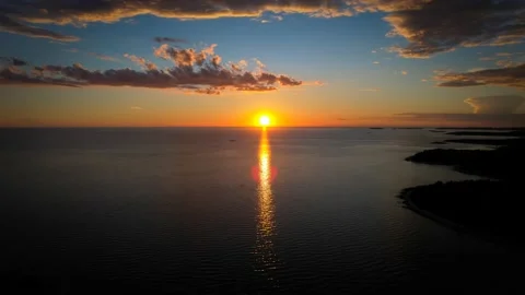 Gorgeous Sunset Vídeo Stock 233685168