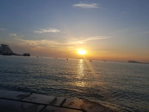 Gorgeous sunset 库存照片