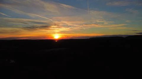 Gorgeous Sunset Stock Photos