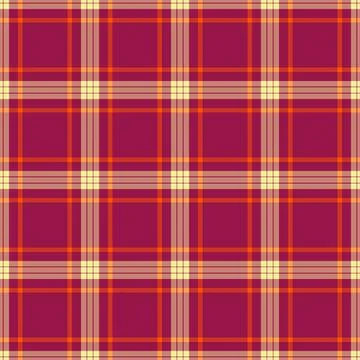 Gorgeous tartan pattern check, craft seamless plaid background. Back to sch.. Stock Illustration