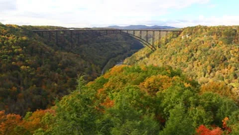 A  gorgeous view of the NRGB Stock Footage 8839940