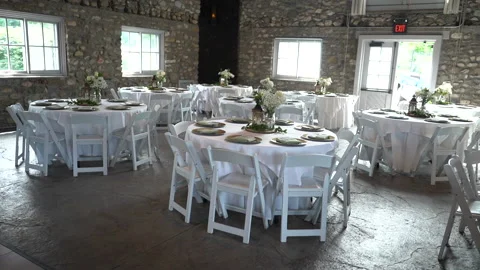 Gorgeous Wedding Venue Stock Footage 223540769