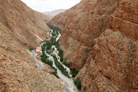 Gorges Dads, Morocco Stock Photos