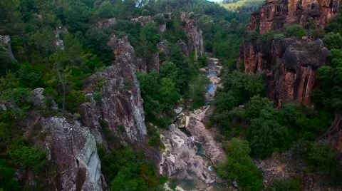 Gorges de Pennafort Stock Footage 53256531