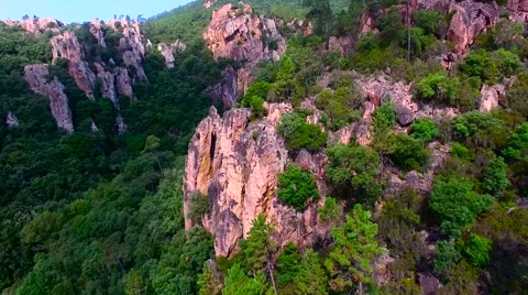 Gorges du Blavet Stock Footage 53243097
