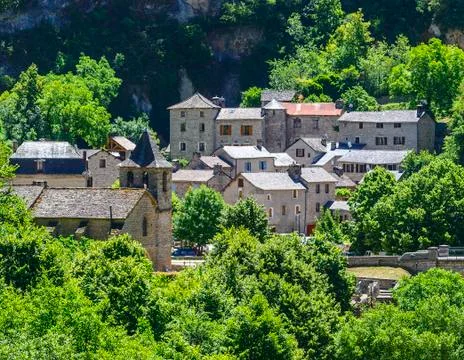 Gorges du tarn 스톡 사진