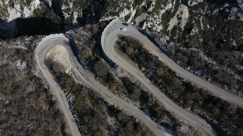 Gorges du Verdon, Video stock 104915231