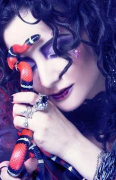 Gorgon. Stock Photos