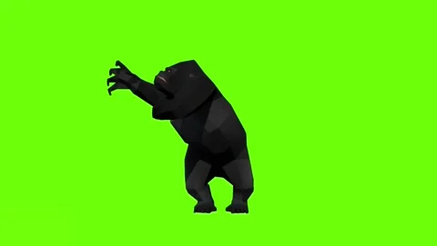 Gorilla Attack  - 4K - 60 fps Stock-Footage 241136782