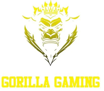 Gorilla Gaming Logo Vector File Stock Illustration