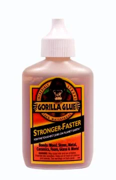 Gorilla glue 库存照片
