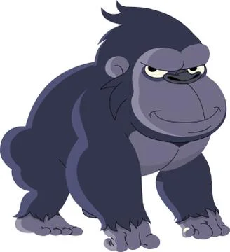 Gorilla Stock Illustration