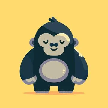 Gorilla Иллюстрация