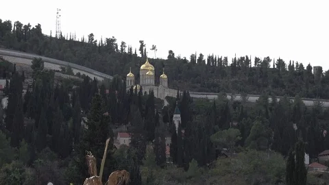 Gorny Monastery, Ein Karem Jerusalem Video stock 119644851