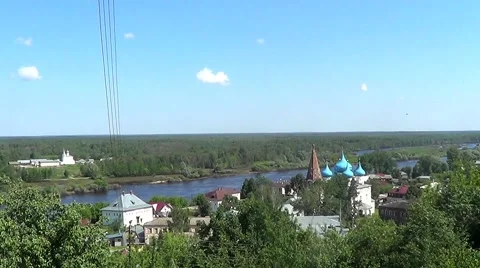 Gorodets, Russia Stock Footage 59859318