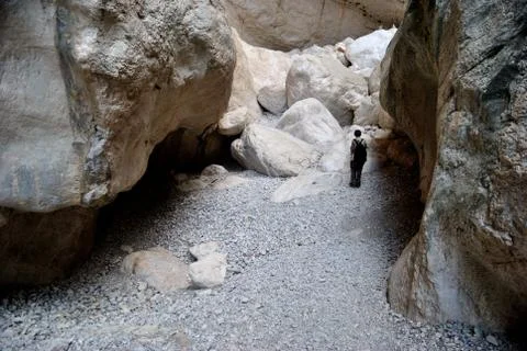 Gorropu canyon Foto stock