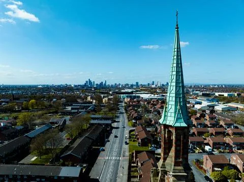 Gorton Monastery Steeple Stock Photos