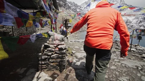Gosainkunda, Nepal Stock Footage 170602363