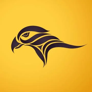 Goshawk logo vector Stock Illustration