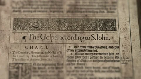 The Gospel According To S.John Stock Footage 151038271