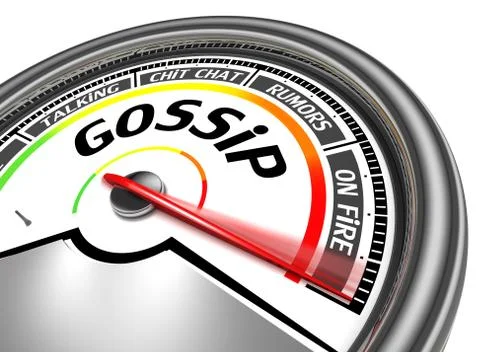 Gossip conceptual meter イラスト素材