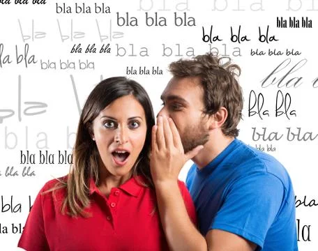 Gossip Stock Illustration