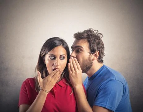 Gossip Foto stock
