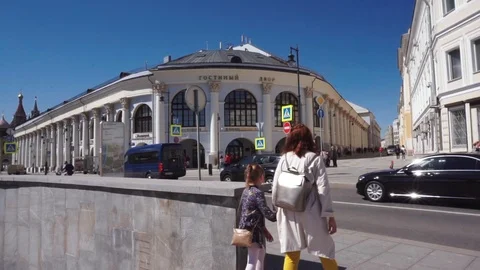 Gostiny Dvor Stock Footage 90863198