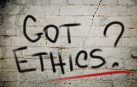 Got ethics concept Stock Illustration