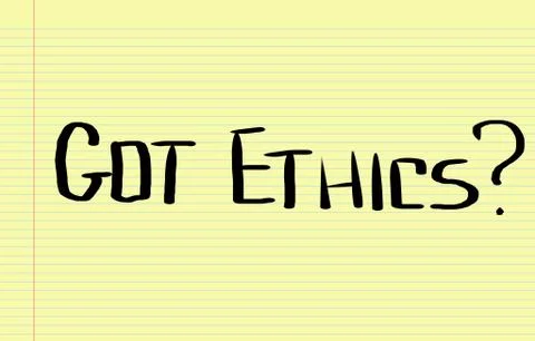 Got Ethics Concept Stock Illustration