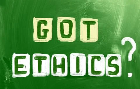 Got ethics? Stock Illustration