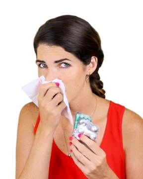 Got the flu Stock Photos