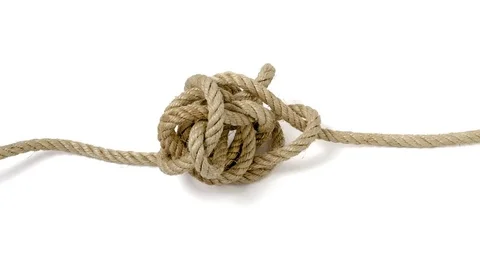 Got Knot? Video stock 72184048