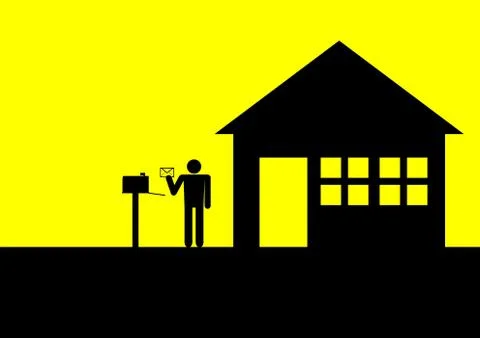 Got Mail Stock Illustration